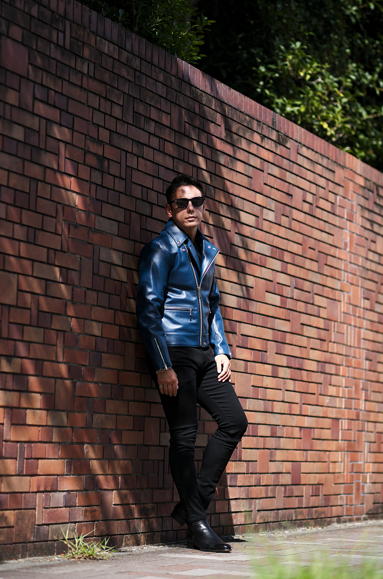 ROYAL LUSTER (ロイヤルラスター) Noah (ノア) DOUBLE RIDERS Calf Leather ダブルライダース ジャケット NAVY (ネイビー) 愛知 名古屋 Alto e Diritto altoediritto アルトエデリット
