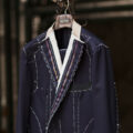 Sartoria Curvarti “BESPOKE” Drapers GREENHILLS Super180’s SINGLE BREASTED SUIT NAVY SOLID 2025のイメージ