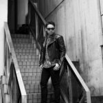UNFADING (アンフェイディング) FALCON (ファルコン) SEMI DOUBLE RIDERS Cow Leather カウレザー セミダブル ライダース ジャケット BLACK (ブラック) Made in Japan (日本製) 愛知 名古屋 Alto e Diritto altoediritto アルトエデリット 魔裟斗 masato 魔裟斗チャンネル YOUTUBE 革ジャン レザージャケット 　ライダースジャケット