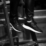 WH (ダブルエイチ) WHA-0001 FASTER Last (ファスター ラスト) FRENCH KIP LEATHER SNEAKERS フレンチキップ レザー スニーカー BLACK × WHITE (ブラック × ホワイト) MADE IN JAPAN (日本製) 2025 【ご予約開始】愛知 名古屋 Alto e Diritto altoediritto アルトエデリット