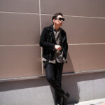 Balvenie Wilhelm (バルヴェニー ヴィルヘルム) No.01 DOUBLE RIDERS 925 SILVER (ナンバーゼロワン ダブルライダース 925シルバー) DEER OIL BACK SUEDE LEATHER (ディア オイル バック スウェード) スウェードレザー ジャケット ダブルライダース ジャケット BLACK (ブラック) Made In England (イギリス製) 愛知 名古屋 Alto e Diritto altoediritto 東京 TOKYO レザージャケット ライダースジャケット
