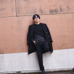 Balvenie Wilhelm (バルヴェニー ヴィルヘルム) No.09 DOUBLE BREASTED POLO COAT 925 SILVER (ナンバー ナイン ダブルブレスト ポロコート 925シルバー) カシミヤ ポロコート BLACK (ブラック) 愛知 名古屋 Alto e Diritto altoediritto アルトエデリット CASHMERE