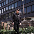 Balvenie Wilhelm (バルヴェニー ヴィルヘルム) No.17 SINGLE RIDERS 925 SILVER (ナンバーセブンティーン シングルライダース 925シルバー) COW LEATHER (カウレザー) レザージャケット シングルライダース ジャケット BLACK (ブラック) Made In England (イギリス製)【ご予約受付中】のイメージ