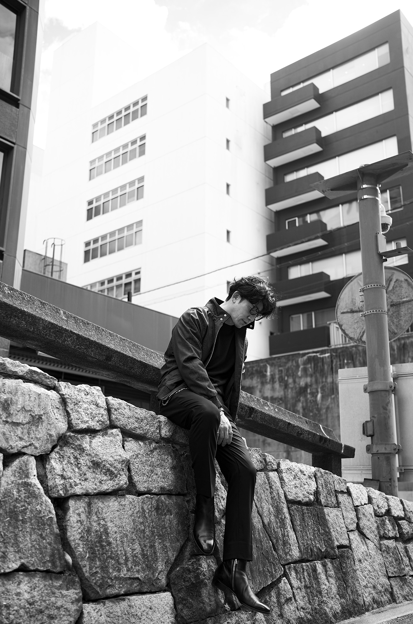 cuervo bopoha Sartoria Collection Chris SLACKS BLACK クエルボ ヴァローナ サルトリア コレクション クリス スラックス ブラック 愛知 名古屋 Alto e Diritto altoediritto アルトエデリット ドレス スラックス 鬼ドレス