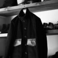 FIXER “F12” FLIGHT JACKET Cashmere Suede × Cow Leather BLACKのイメージ