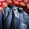 FIXER F2 SINGLE RIDERS Cow Leather “NAVY” /// FIXER F0 SINGLE RIDERS Cow Leather “NAVY”のイメージ