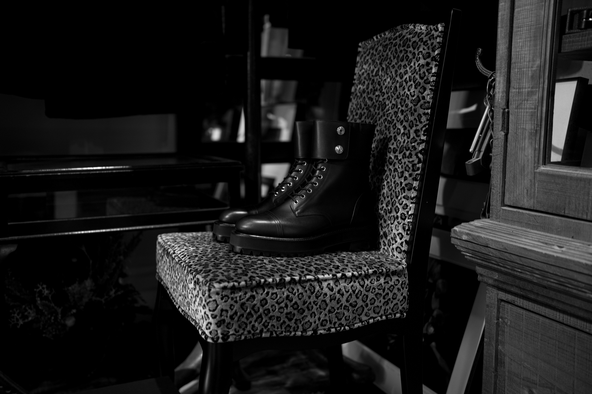 FIXER "FBT-02"  ARMY BOOTS BLACK 愛知 名古屋 Alto e Diritto altoediritto アルトエデリット アーミーブーツ レザーブーツ フィクサー ブーツ