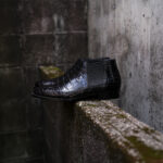 Georges de Patricia Diablo Crocodile // Heel Sole Custom 【Staff 私物】Georges de Patricia(ジョルジュ ド パトリシア) Diablo Crocodile (ディアブロ クロコダイル) 925 STERLING SILVER (925 スターリングシルバー) Crocodile クロコダイル エキゾチックレザー サイドゴアブーツ NOIR (ブラック) 【Special Boots】アルトエデリット ジョルジュドパトリシア ブーツ 超絶ブーツ ランボルギーニ ディアブロ lamborghini