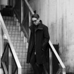 PRISONER (プリズナー) ID1994 CASHMERE STAND COLLAR COAT 925 SILVER (ID1994 カシミア スタンドカラー コート 925シルバー) カシミア ジップ コート BLACK (ブラック) 2025 愛知 名古屋 Alto e Diritto altoediritto アルトエデリット