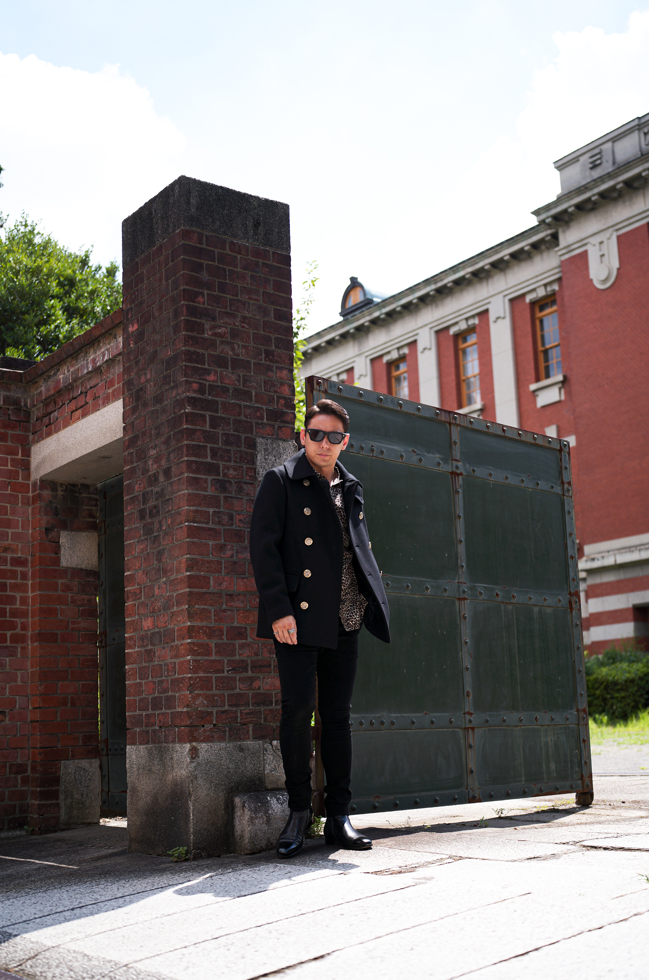 PRISONER (プリズナー) ID2020 WOOL PEA COAT 925 SILVER (ID2020 ウール ピーコート 925シルバー) ウール ピーコート BLACK (ブラック) 愛知 名古屋 Alto e Diritto altoediritto アルトエデリット