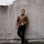 UNFADING (アンフェイディング) FALCON (ファルコン) SEMI DOUBLE RIDERS Cow Leather カウレザー セミダブル ライダース ジャケット LATTE (ラテ) Made in Japan (日本製) 愛知 名古屋 Alto e Diritto altoediritto アルトエデリット