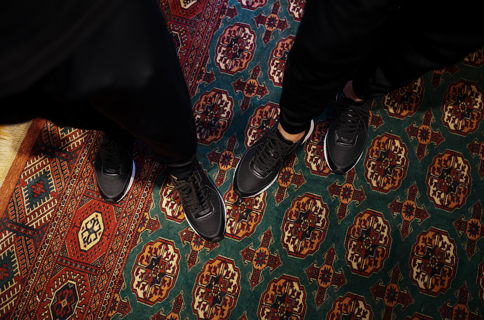 WH (ダブルエイチ) WHA-0001 FASTER Last (ファスター ラスト) FRENCH KIP LEATHER SNEAKERS フレンチキップ レザー スニーカー BLACK × WHITE (ブラック × ホワイト) MADE IN JAPAN (日本製) 2025 【ご予約開始】愛知 名古屋 Alto e Diritto altoediritto アルトエデリット