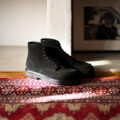 WH (ダブルエイチ) WHS-0755S 6-INCH CLASSIC MOC BOOTS (6インチ クラシック モック ブーツ) CHARLES F. STEAD SUPER BUCK (チャールズＦステッド スーパーバック) スエードレザー ブーツ BLACK (ブラック) MADE IN JAPAN (日本製) 【ご予約開始】【2025.8.25(Mon)～2025.9.28(Sun)】のイメージ