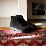 WH (ダブルエイチ) WHS-0755S 6-INCH CLASSIC MOC BOOTS (6インチ クラシック モック ブーツ) CHARLES F. STEAD SUPER BUCK (チャールズＦステッド スーパーバック) スエードレザー ブーツ BLACK (ブラック) MADE IN JAPAN (日本製) 愛知 名古屋 Alto e Diritto altoediritto アルトエデリット