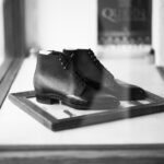 Yohei Fukuda MTO Derby Boot Wild Grain Black 2025 ヨウヘイフクダ ダービーブーツ ワイルドグレイン ブラック 2025年 愛知 名古屋 Alto e Diritto altoediritto アルトエデリット