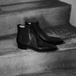 Yohei Fukuda MTO Whole Cut Chelsea Boot Black Box Calf Leather Black 2025 ヨウヘイフクダ ダブルモンクストラップ ブラックカーフレザー ブラック 2025年 愛知 名古屋 Alto e Diritto altoediritto アルトエデリット