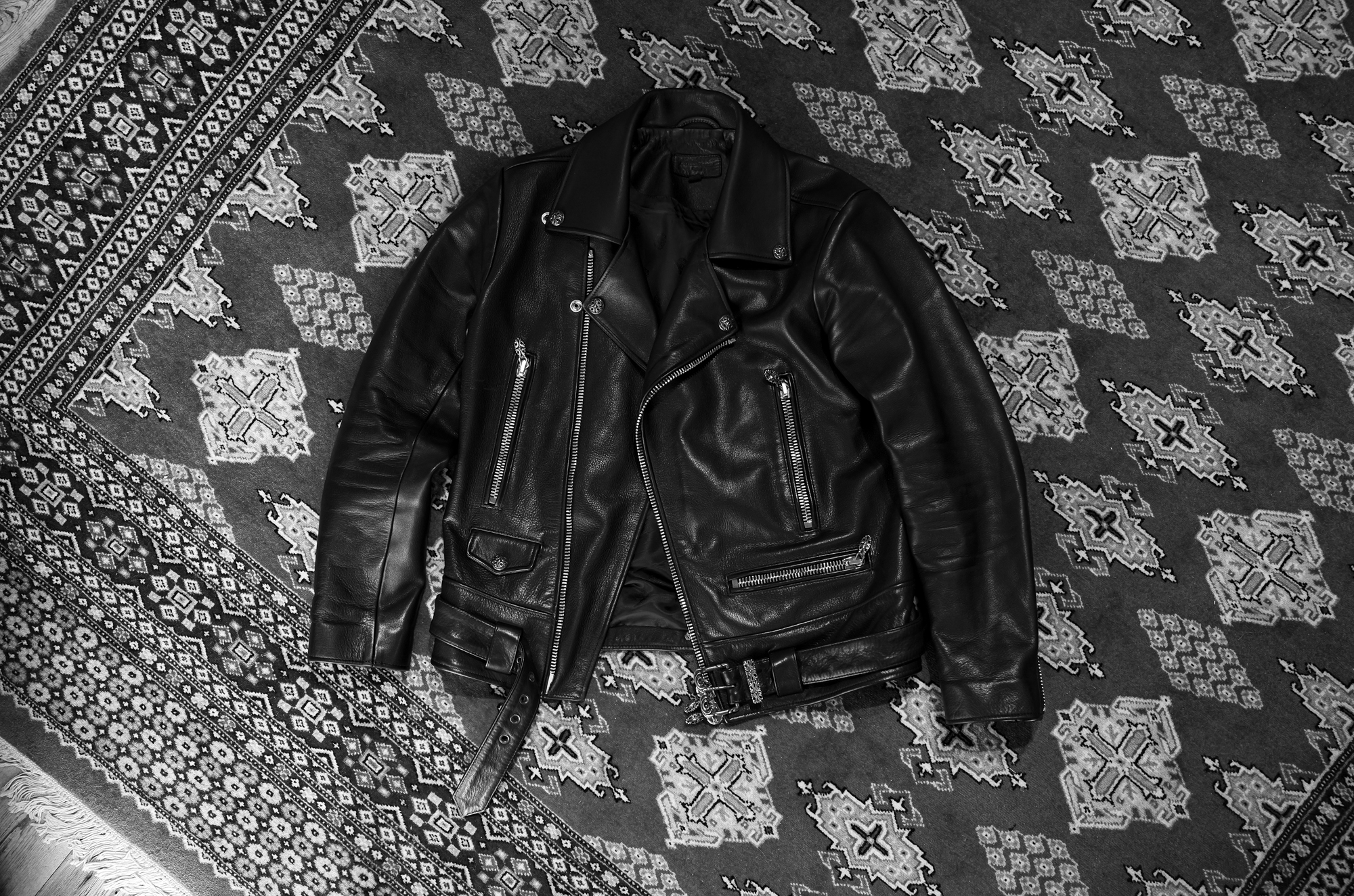 Balvenie Wilhelm No.01 DOUBLE RIDERS 925 SILVER COW LEATHER BLACK バルヴェニー ヴィルヘルム ナンバーゼロワン ダブルライダース 925シルバー カウレザー レザージャケット ダブルライダース ジャケット 愛知 名古屋 Alto e Diritto altoediritto アルトエデリット