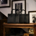 ACATE × cuervo bopoha (アカーテ × クエルボ ヴァローナ) KARIF MINI (カリフミニ) SHRINK LEATHER (シュリンクレザー) トートバッグ レザーバッグ NERO × SILVER(ネロ×シルバー) , NERO × GOLD(ネロ×ゴールド) 【入荷しました】【フリー分発売開始】愛知 名古屋 Alto e Diritto altoediritto アルトエデリットBAG LEATHER BAG カバン