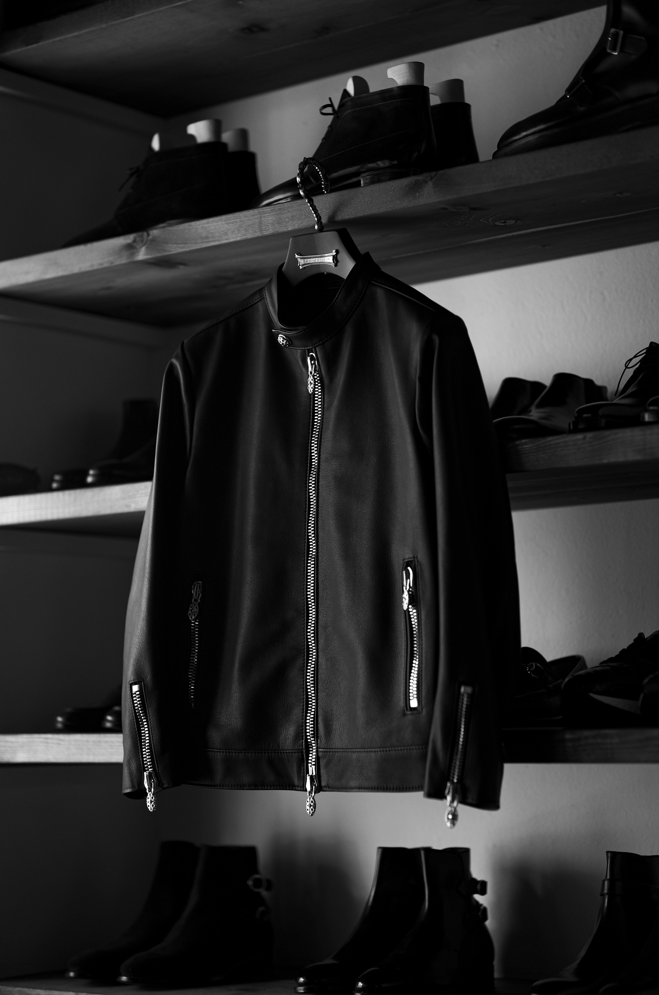 Balvenie Wilhelm No.02 SINGLE RIDERS 925 SILVER COW LEATHER BLACK バルヴェニー ヴィルヘルム ナンバーツー シングルライダース 925シルバー カウレザー レザージャケット ライダースジャケット 愛知 名古屋 Alto e Diritto altoediritto アルトエデリット