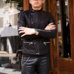 Balvenie Wilhelm (バルヴェニー ヴィルヘルム) No.03 SEMI DOUBLE RIDERS 925 SILVER (ナンバーゼロスリー セミダブルライダース 925シルバー) COW LEATHER (カウレザー) レザージャケット セミダブルライダース ジャケット BLACK (ブラック) Made In England (イギリス製) 愛知 名古屋 Alto e Diritto altoeiditto アルトエデリット