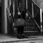 Balvenie Wilhelm No.29 LEATHER BAG 925 SILVER COW LEATHER BLACK　バルヴェニー ヴィルヘルム ナンバートゥエンティナイン レザーバック 925シルバー ブラック Made In England イギリス製 愛知　名古屋 Alto e Diritto altoediritto アルトエデリット レザートートバック totebag leathertotebag
