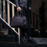 Balvenie Wilhelm No.29 LEATHER BAG 925 SILVER COW LEATHER BLACK　バルヴェニー ヴィルヘルム ナンバートゥエンティナイン レザーバック 925シルバー ブラック Made In England イギリス製 愛知　名古屋 Alto e Diritto altoediritto アルトエデリット レザートートバック totebag leathertotebag