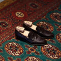 ENZO BONAFE “ART.EB-08” Coin Loafer LAMA LEATHER EBANO 2025のイメージ