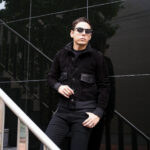 FIXER F12 FLIGHT JACKET Cashmere Suede × Cow Leather BLACK フィクサー フライトジャケット カシミヤスエード カウレザー ブラック A1 A-1 愛知 名古屋 Alto e Diritto altoediritto アルトエデリット