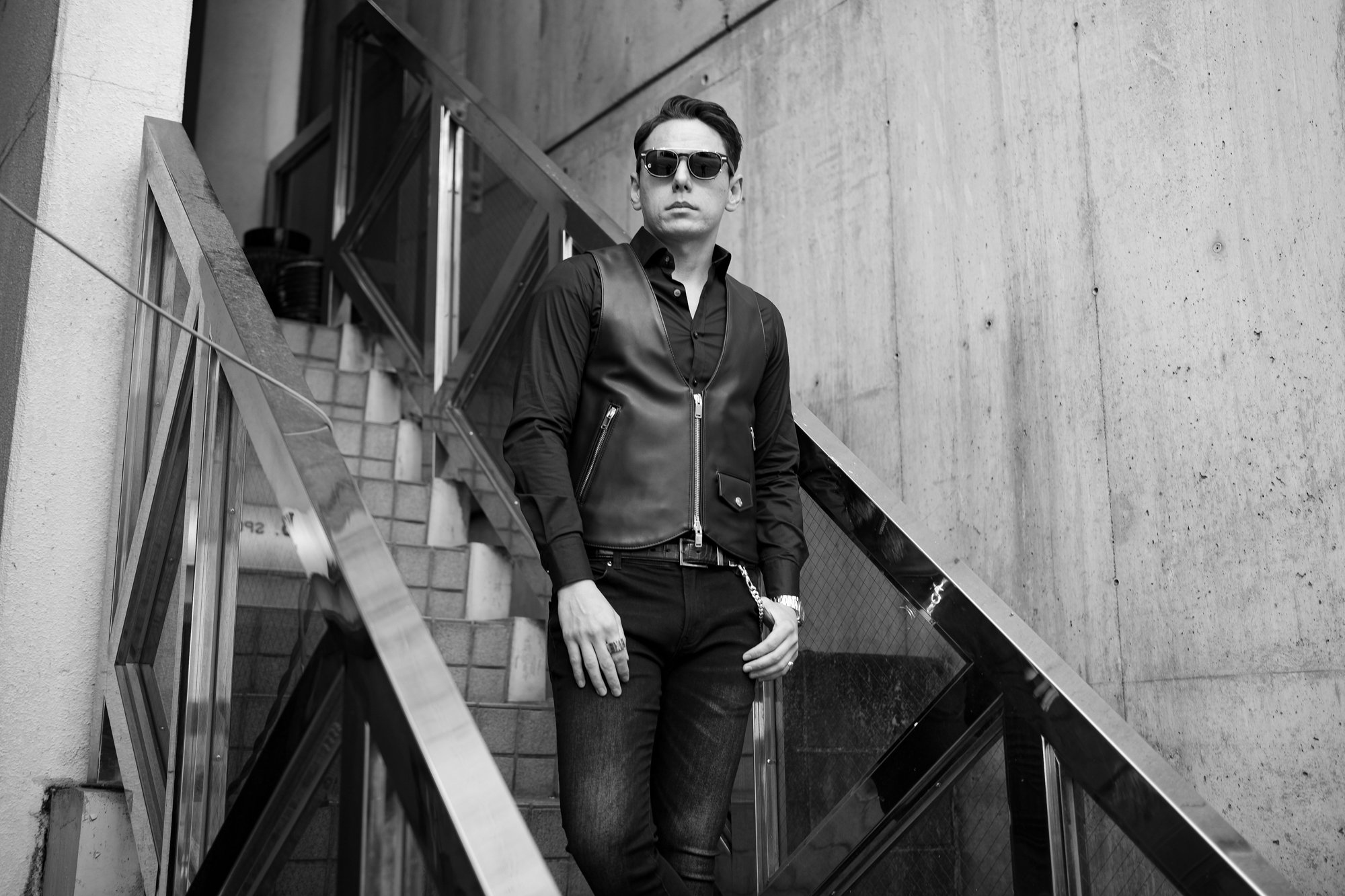 FIXER F6 LEATHER VEST Cow Leather BLACK,NAVY 【ご予約開始】【2025.9.13(Sat)～2025.9.28(Sun)】ジレ フィクサー エフシックス ベスト レザーベスト 愛知 名古屋 Alto e Diritto altoediritto アルトエデリット