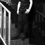 ISAMU KATAYAMA BACKLASH × FIXER (イサムカタヤマ バックラッシュ × フィクサー) Stretch Skinny Clash Denim Pants FIX-2117-02CL 京都紋付黒染め『深黒』ストレッチ スキニー クラッシュ デニム パンツ MADE IN JAPAN (日本製) 愛知 名古屋 Alto e Diritto altoediritto　アルトエデリット ジーンズ デニム