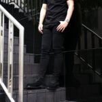 ISAMU KATAYAMA BACKLASH × FIXER (イサムカタヤマ バックラッシュ × フィクサー) Stretch Skinny Clash Denim Pants FIX-2117-02CL 京都紋付黒染め『深黒』ストレッチ スキニー クラッシュ デニム パンツ MADE IN JAPAN (日本製) 愛知 名古屋 Alto e Diritto altoediritto　アルトエデリット ジーンズ デニム