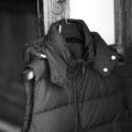 MOORER (ムーレー) FIRE-WK (ファイヤー) Nylon Down Vest ナイロン ダウンベスト NERO (ブラック) Made in italy (イタリア製) 2025秋冬新作 【発売開始】のイメージ