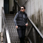MOORER (ムーレー) FIRE-WK (ファイヤー) Nylon Down Vest ナイロン ダウンベスト NERO (ブラック) Made in italy (イタリア製) 2025秋冬新作 【発売開始】愛知 名古屋 Alto e Diritto altoediritto アルトエデリット