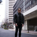 PRISONER (プリズナー) ID1787 SINGLE RIDERS 925 SILVER (ID1787 シングルライダース 925シルバー) ANSHAR CALF (アンシャル カーフ) レザージャケット シングルライダース ジャケット BLACK (ブラック) 愛知 名古屋 Alto e Diritto altoediritto アルトエデリット