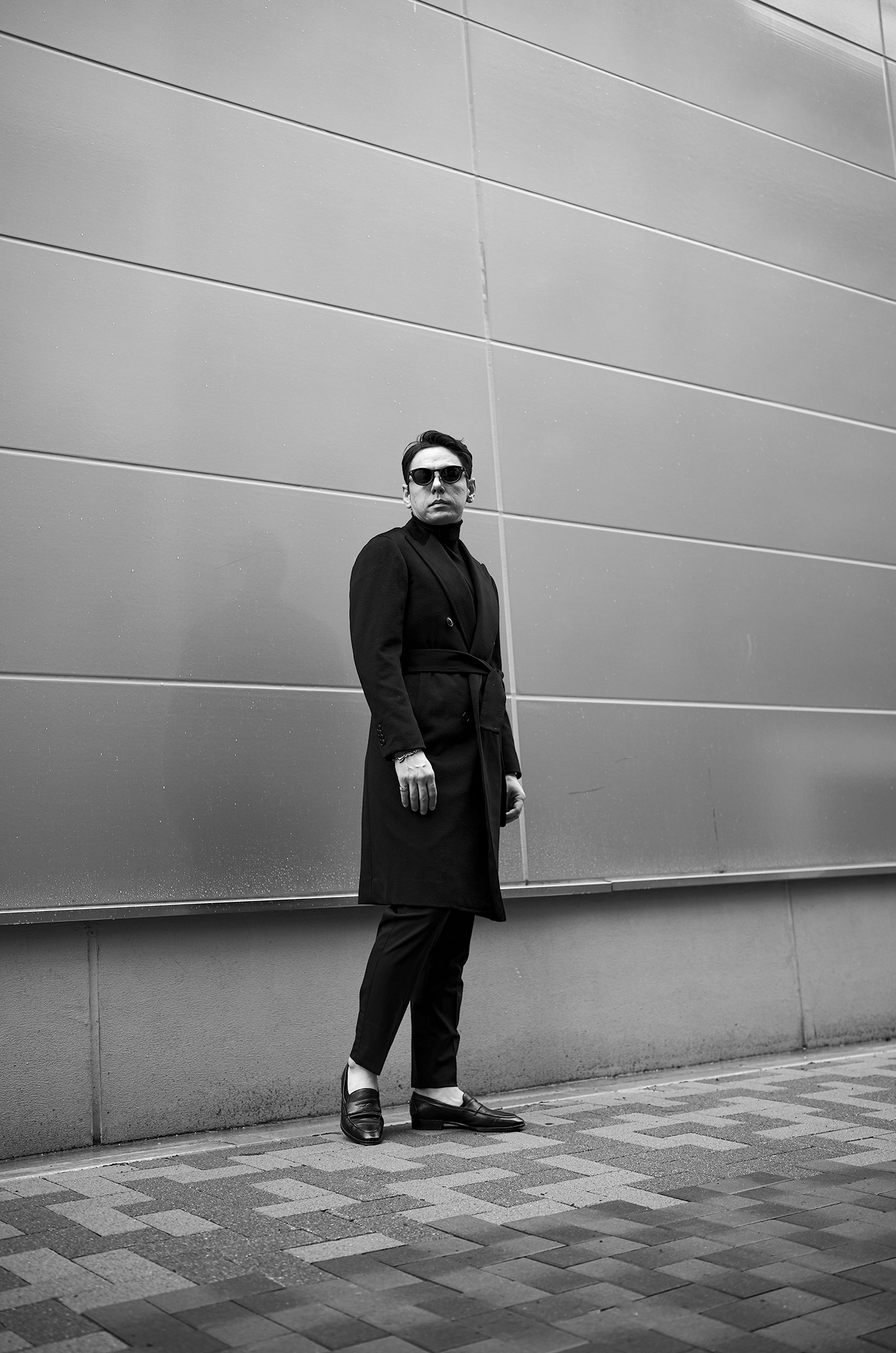 Sartoria Curvarti BESPOKE CASHMERE DOUBLE BREASTED COAT BLACK【Alto e Diritto 別注】【Special Model】サルトリア・クルヴァルティ ビスポーク カシミヤ ダブルブレステッド コート ダブルコート 2025 愛知 名古屋 Alto e Diritto altoediritto アルトエデリット