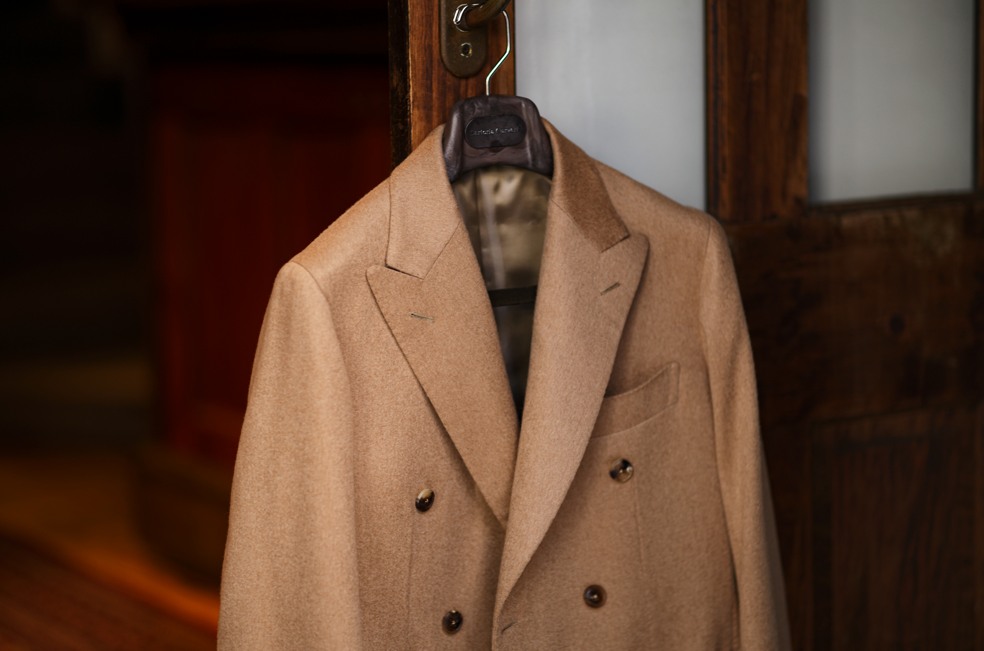 Sartoria Curvarti BESPOKE PIACENZA DUNE JACKETS 100％ BABY CAMEL HAIR DOUBLE BREASTED CAMEL 2025 サルトリア・クルヴァルティ ビスポーク ピアチェンツァ ベイビーキャメル ダブルブレステッド キャメル 2025春夏 愛知 名古屋 Alto e Diritto altoediritto アルトエデリット