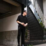 Volturno (ヴォルトゥルノ) Light weight Half Sleeve Pullover Parker ライトウエイト ハーフスリーブ プルオーバー パーカー BLACK (ブラック) 愛知 名古屋 Alto e Diritto altoediritto アルトエデリット