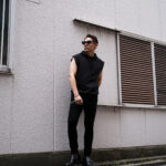 Volturno (ヴォルトゥルノ) Light weight Nosleeve Pullover Parker ライトウエイト ノースリーブ プルオーバー パーカー BLACK (ブラック) 愛知 名古屋 Alto e Diritto altoediritto アルトエデリット