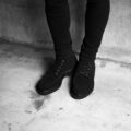 WH (ダブルエイチ) WHS-0755S 6-INCH CLASSIC MOC BOOTS (6インチ クラシック モック ブーツ) CHARLES F. STEAD SUPER BUCK (チャールズＦステッド スーパーバック) スエードレザー ブーツ BLACK (ブラック) MADE IN JAPAN (日本製) 【ご予約受付中】【2025.8.25(Mon)～2025.9.28(Sun)】のイメージ
