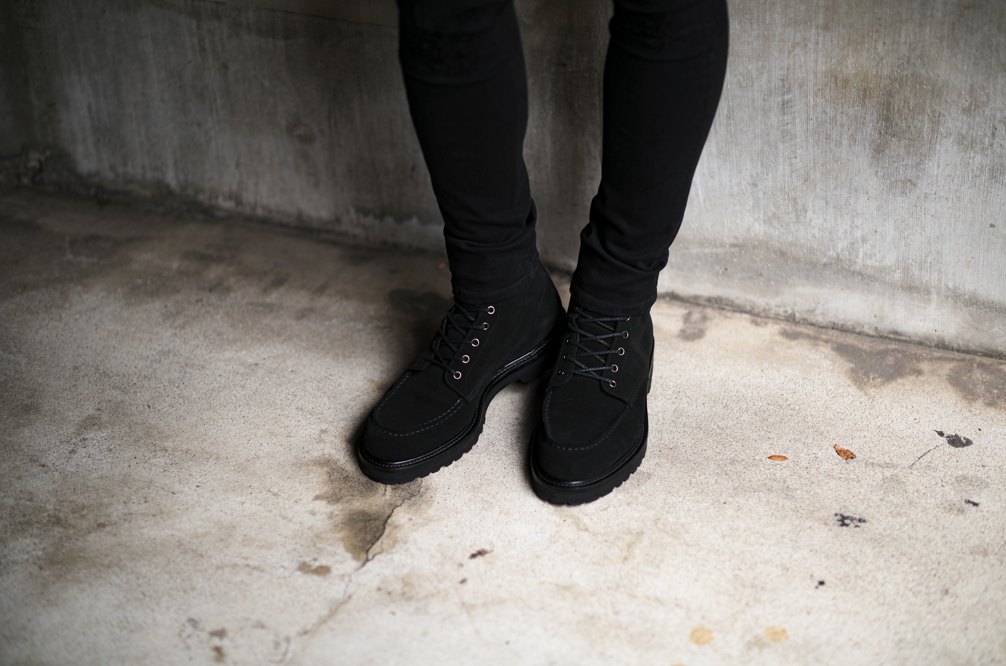 WH (ダブルエイチ) WHS-0755 6-INCH CLASSIC MOC BOOTS (6インチ クラシック モック ブーツ) CHARLES F. STEAD SUPER BUCK (チャールズＦステッド スーパーバック) スエードレザー ブーツ MADE IN JAPAN (日本製) 愛知 名古屋 Alto e Diritto altoediritto アルトエデリット ブーツ モックブーツ　ワークブーツ