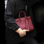ACATE × cuervo bopoha (アカーテ × クエルボ ヴァローナ) KARIF MINI (カリフミニ) SHRINK LEATHER (シュリンクレザー) トートバッグ レザーバッグ BORDEAUX × SILVER (ボルドー×シルバー) 愛知 名古屋 Alto e Diritto altoediritto アルトエデリットBAG LEATHER BAG カバン
