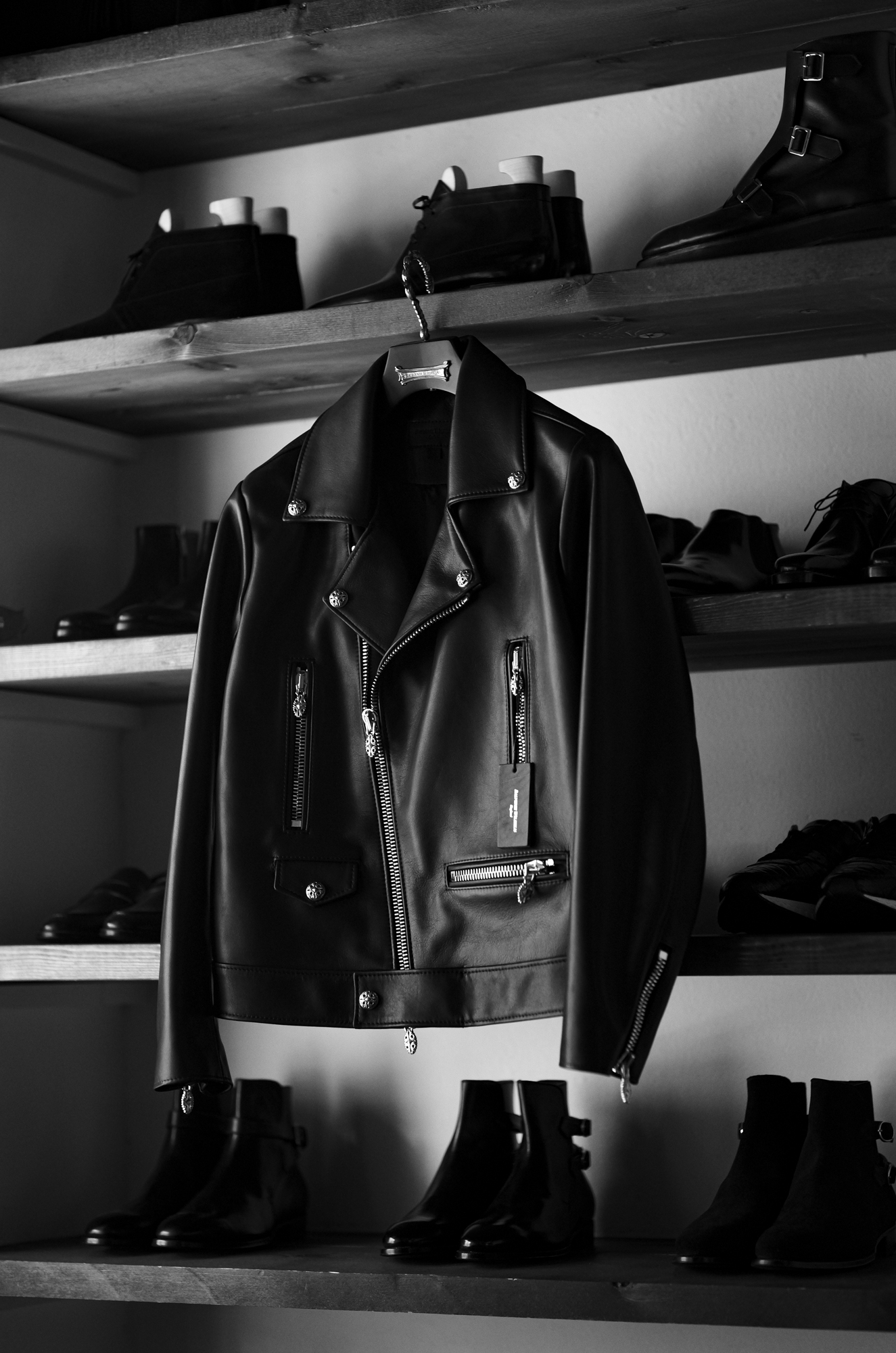 Balvenie Wilhelm No.01 DOUBLE RIDERS 925 SILVER COW LEATHER BLACK バルヴェニー ヴィルヘルム ナンバースリー ダブルライダース 925シルバー カウレザー レザージャケット ライダースジャケット 愛知 名古屋 Alto e Diritto altoediritto アルトエデリット
