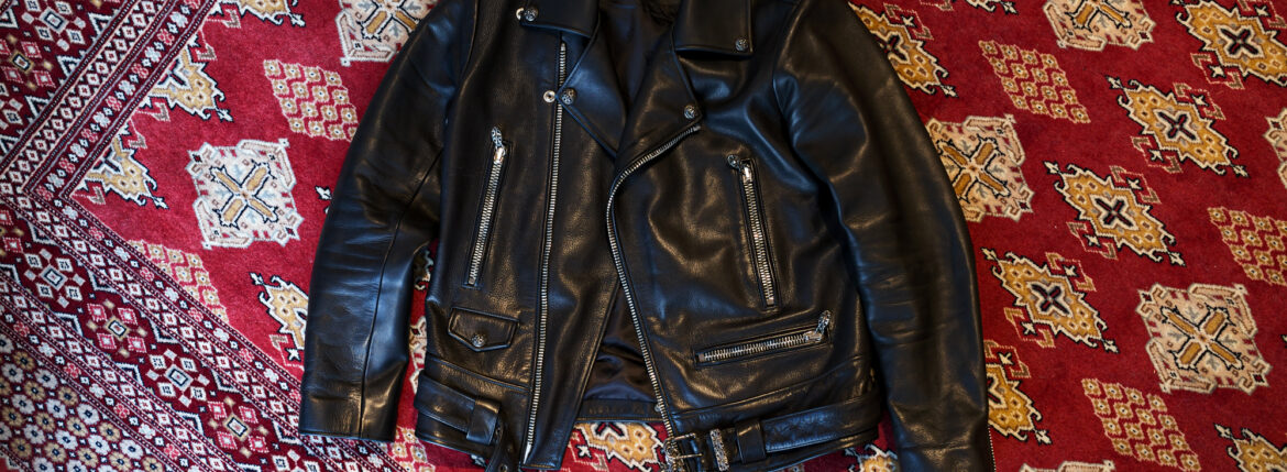 Balvenie Wilhelm No.01 DOUBLE RIDERS 925 SILVER COW LEATHER BLACK バルヴェニー ヴィルヘルム ナンバーゼロワン ダブルライダース 925シルバー カウレザー レザージャケット ダブルライダース ジャケット 愛知 名古屋 Alto e Diritto altoediritto アルトエデリット