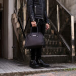 Balvenie Wilhelm No.29 LEATHER BAG 925 SILVER COW LEATHER BLACK　バルヴェニー ヴィルヘルム ナンバートゥエンティナイン レザーバック 925シルバー ブラック Made In England イギリス製 愛知　名古屋 Alto e Diritto altoediritto アルトエデリット レザートートバック totebag leathertotebag