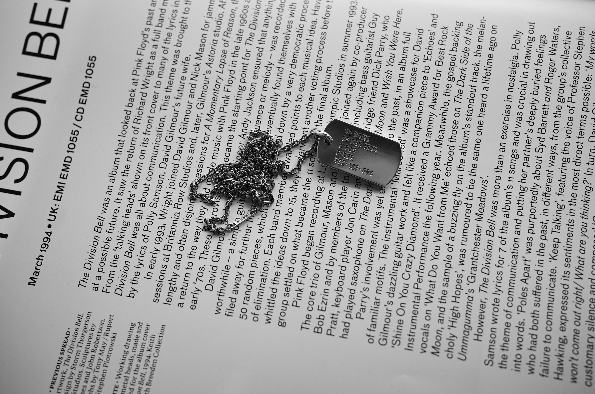 FIXER DOGTAG 925 STERLING SILVER フィクサー ドッグタグ 925シルバー 愛知 名古屋 Alto e Diritto altoediritto アルトエデリット