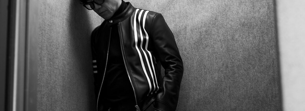 FIXER F0 RACING SINGLE RIDERS Cow Leather BLACK × WHITE フィクサー エフゼロレーシング シングルライダース カウレザー ブラック　ホワイト 愛知 名古屋 Alto e Diritto altoediritto アルトエデリット