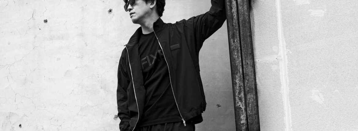 FIXER FTS-02 Print Crew Neck T-shirt “ALL BLACK” /// TOKYO LIMITED フィクサー Tシャツ オールブラック 東京限定 愛知 名古屋 Alto e Diritto altoediritto アルトエデリット