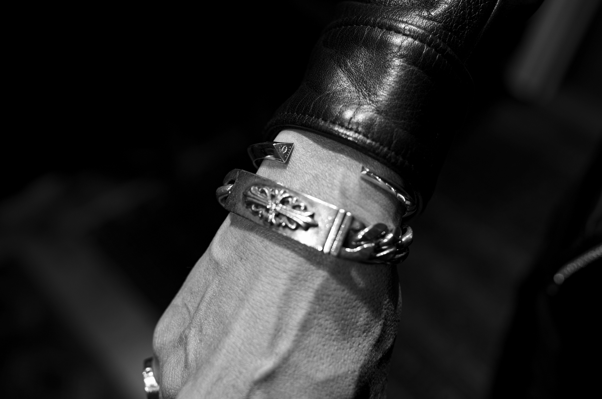 FIXER (フィクサー) ILLUMINATI EYES BANGLE 925 STERLING SILVER (925 スターリングシルバー) イルミナティ アイズ バングル SILVER (シルバー) 愛知 名古屋 Alto e Diritto altoediritto アルトエデリット