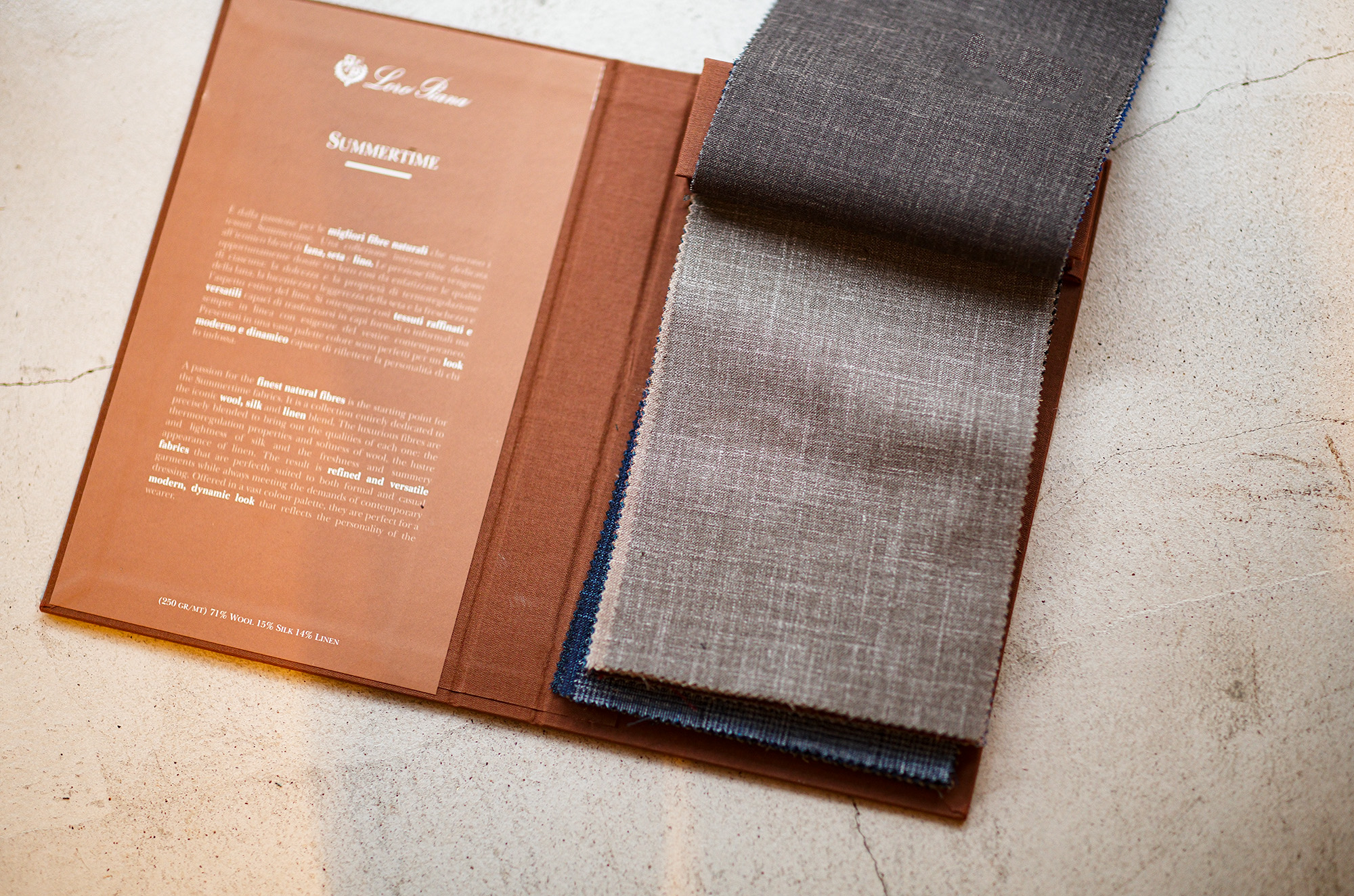 Sartoria Curvarti "BESPOKE" Loro Piana SUMMER TIME WOOL SILK AND LINEN SINGLE BREASTED JACKET GREGE 2026 サルトリアクルヴァルティ ビスポーク ロロピアーナ サマータイム ウールシルク リネン シングルブレステッド ジャケット テーラード グレージュ 愛知 名古屋 Alto e Diritto altoediritto アルトエデリット