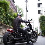 UNFADING (アンフェイディング) FALCON (ファルコン) SEMI DOUBLE RIDERS Cow Leather カウレザー セミダブル ライダース ジャケット BLACK (ブラック) Made in Japan (日本製) 愛知 名古屋 Alto e Diritto altoediritto アルトエデリット 魔裟斗 masato 魔裟斗チャンネル YOUTUBE 革ジャン レザージャケット 　ライダースジャケット